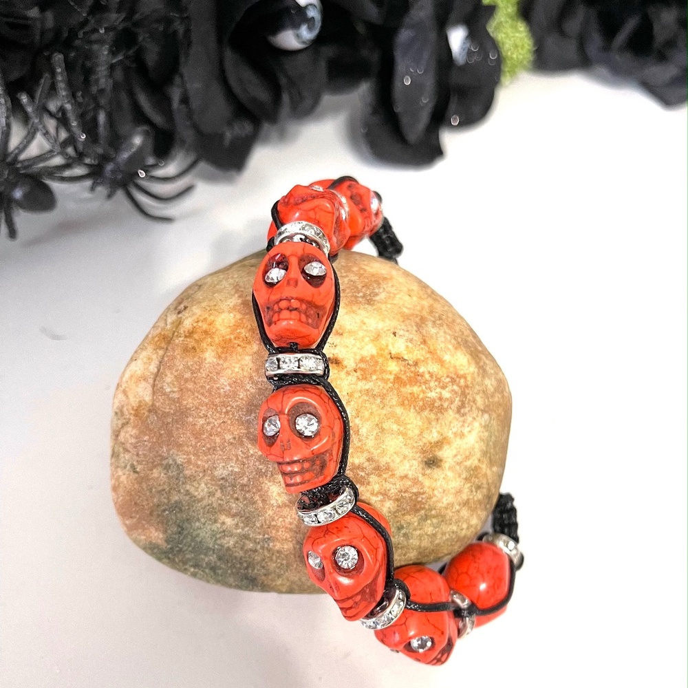 Skull bracelet.